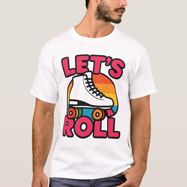 Camiseta Vamos Roll Tee (Frente)