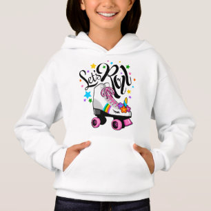 Camiseta Vamos Roll Unicorn Roll skate para raparigas