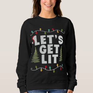 Camiseta Vamos Sai da Árvore de Natal Luzes de Natal