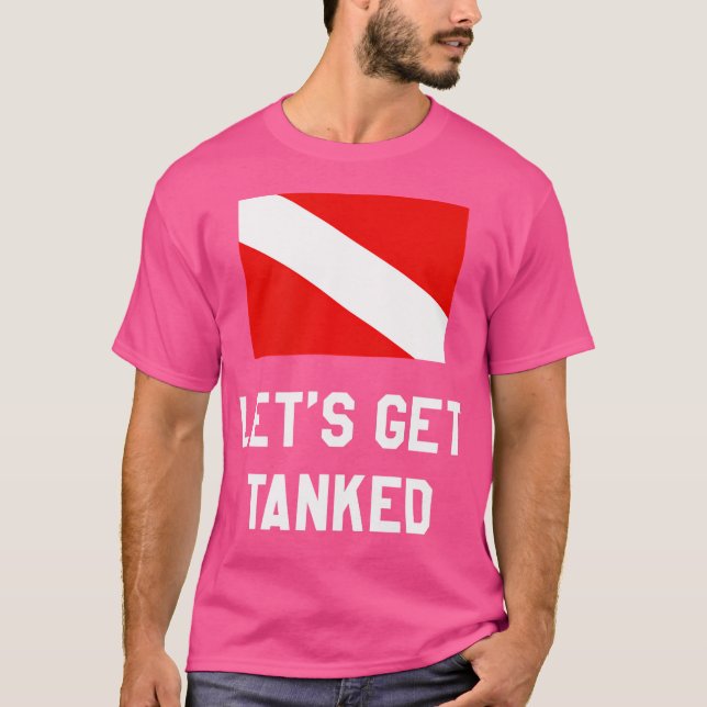 Camiseta Vamos Scuba Engraçado Mergulho (Frente)
