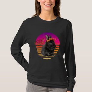 Camiseta Vamos Ser Coelho Esquisito Com Anima Arco Laranja