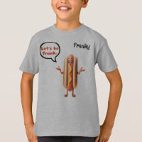 "Vamos ser Frank" Hotdog Personalizalbe Pun Boy