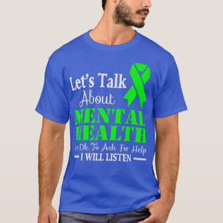 Camiseta Vamos Sobre Sensibilização Para A Saúde Mental 293