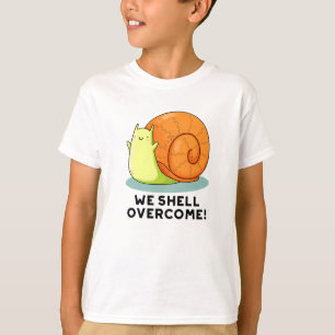 Camiseta Vamos Superar O Engraçado Caracol Positivo