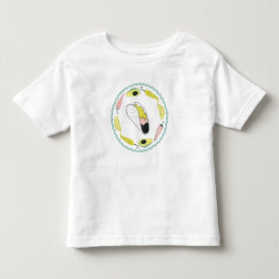 Camiseta Vamos Taco Sobre Amor  Círculo de elemento do TAC