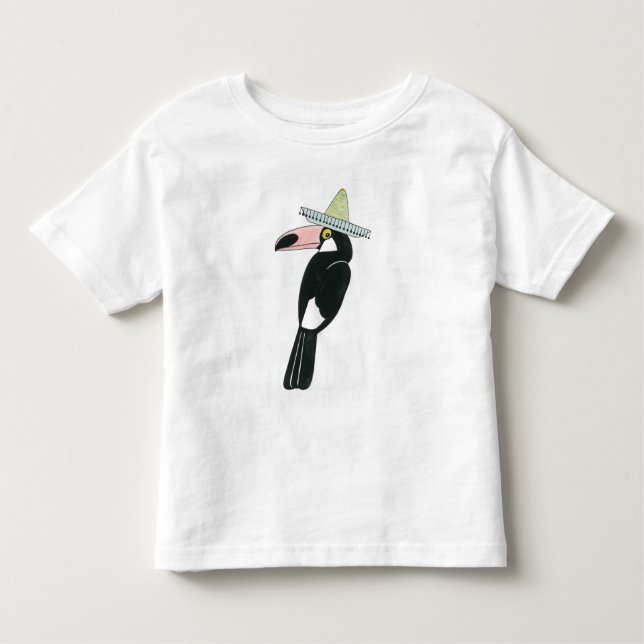 Camiseta Vamos Taco Sobre Amor | Toucan Sombrero (Frente)