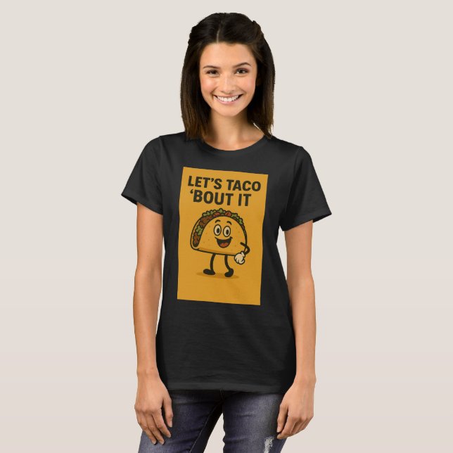 Camiseta Vamos Taco "Sobre isso (Frente Completa)
