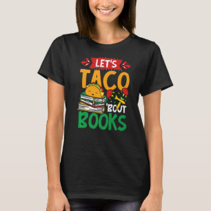 Camiseta Vamos Taco sobre Livros Mexicanos Bookworm