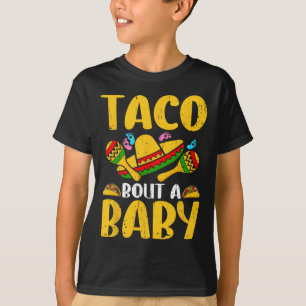 Camiseta Vamos Taco Sobre Um Bebê Mexicano Cinco De Mayo Di
