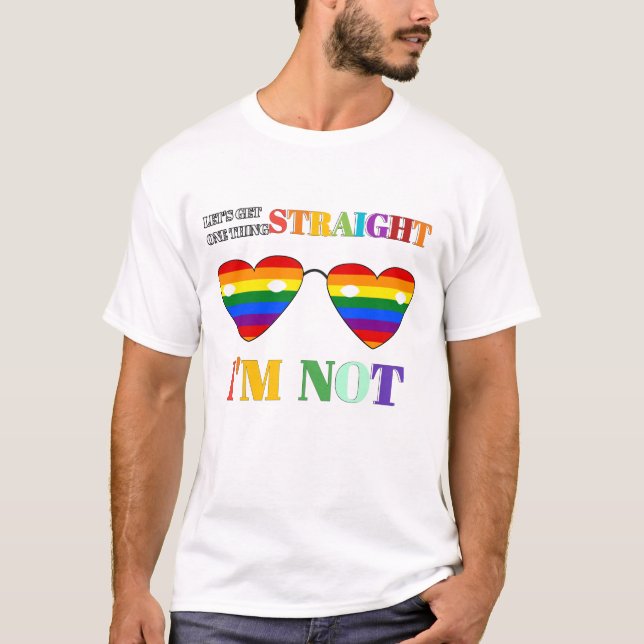 Camiseta Vamos tem uma coisa hetero que não estou (Frente)