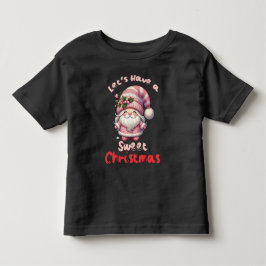 Camiseta Vamos Ter um Natal Doce Crianças
