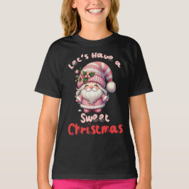 Camiseta Vamos Ter um Natal Doce Crianças