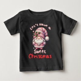 Camiseta Vamos Ter um Natal Doce Crianças