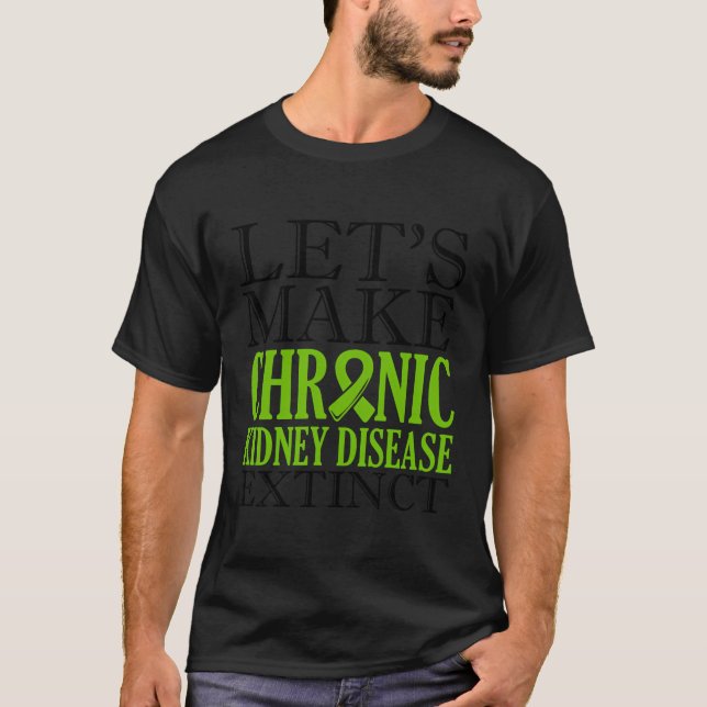 Camiseta Vamos Torna A Doença Renal Crônica Extinta O Surv  (Frente)
