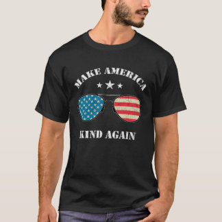 Camiseta Vamos Tornar a América Gentil Novamente Mensagem