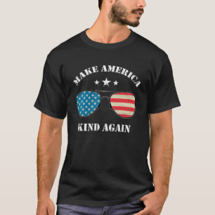 Camiseta Vamos tornar a América mais simpática Mensagem 1