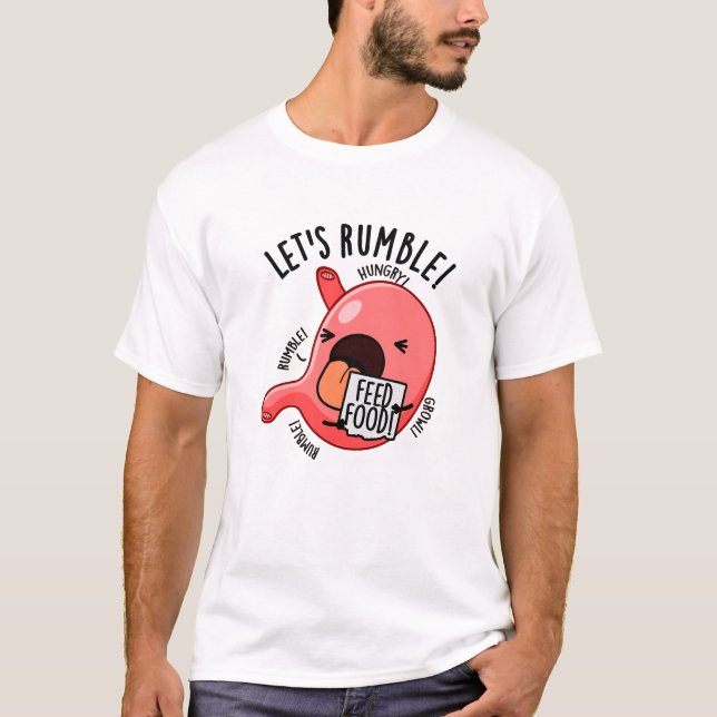 Camiseta Vamos Troar Piada Engraçada de Barriga  (Frente)