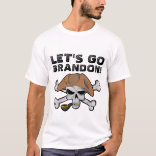 CAMISETA VAMOS VÁ BRANDON! PIRATE T SHIRT