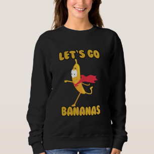Camiseta Vamos Vai Bananas Frutas Engraçadas