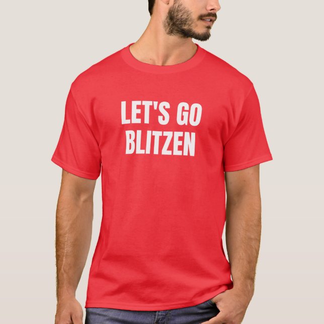 Camiseta Vamos Vai Blitzen Meu Blitzen De Natal Favorito Nã (Frente)