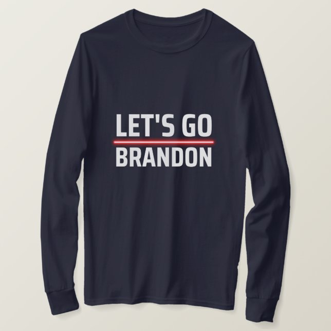 Camiseta vamos vai brandon (Frente do Design)
