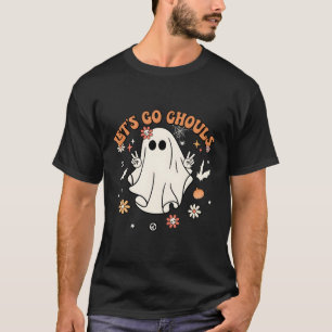 Camiseta Vamos Vai Ghouls Halloween Py Ghost Pumpkin