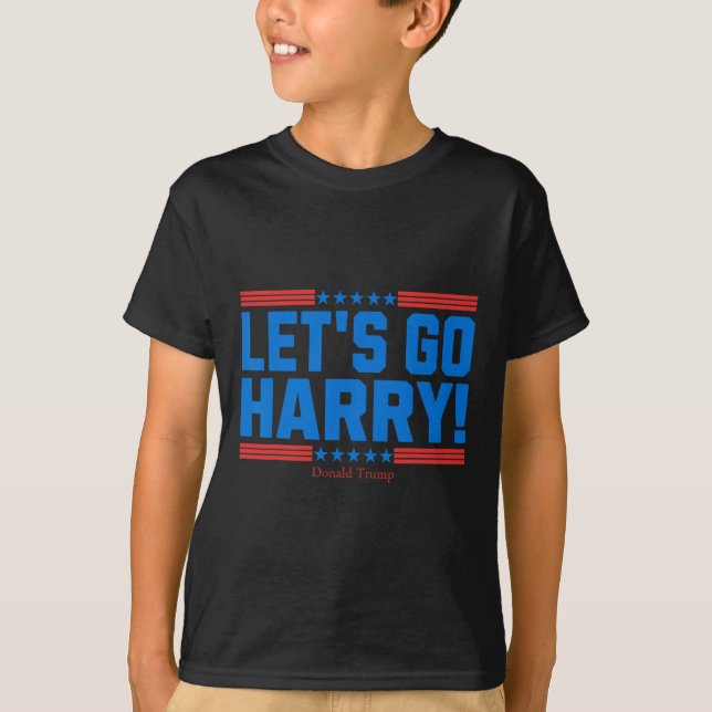 Camiseta Vamos Vai Harry Sai Do Sofá Que Vota (Frente)