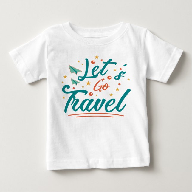 Camiseta Vamos viajar  (Frente)