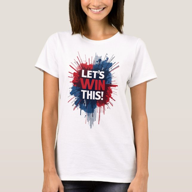 Camiseta Vamos Win nesta cor de cheio (Frente)