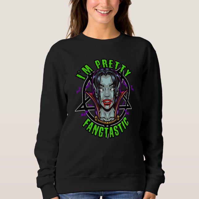 Camiseta Vampire i´m pretty fangtastic (Frente)