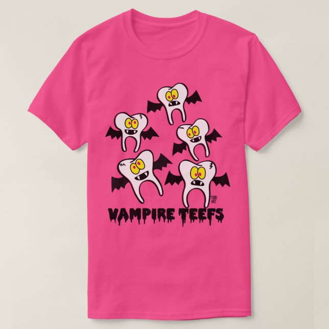 CAMISETA VAMPIRE TEEFS (Frente do Design)