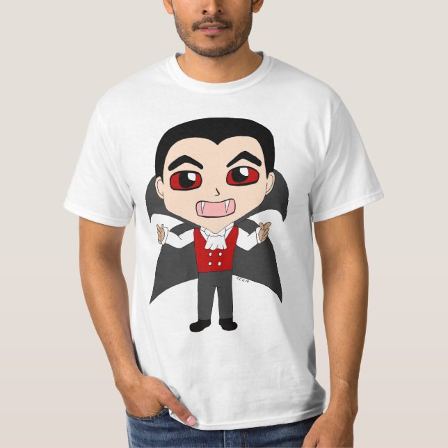 Camiseta vampiro chibi  (Frente)