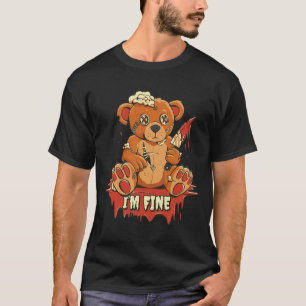 Camiseta Vampiro corajoso, sou o acampamento de Halloween d