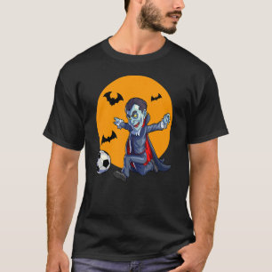 Camiseta Vampiro de futebol masculinos de Halloween futebol