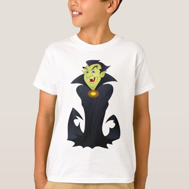 Camiseta Vampiro de Halloween (Frente)