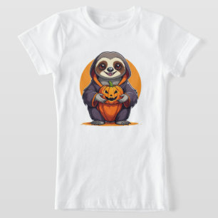 Camiseta Vampiro de Sloth, Cute de Halloween e Cérebro