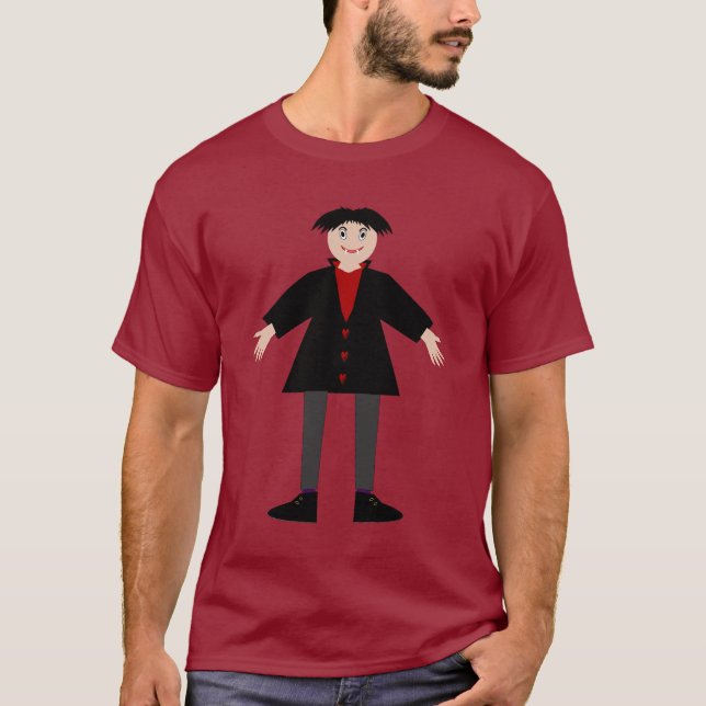 Camiseta Vampiro do Dia das Bruxas (Frente)