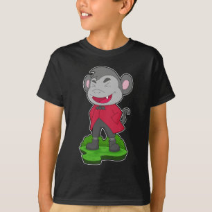 Camiseta Vampiro do Macaco Halloween