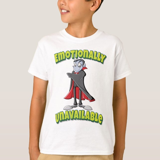 Camiseta Vampiro Emocionalmente Indisponível (Frente)