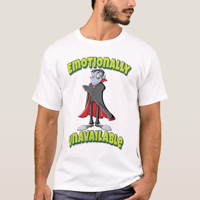 Camiseta Vampiro Emocionalmente Indisponível (Frente)