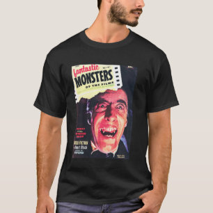 Camiseta Vampiro Halloween Horror Vintage Dracula Comic Boo