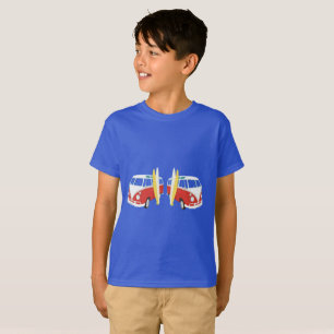 Camiseta van com surfboard