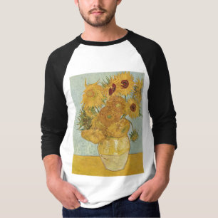 Camiseta Van Gogh - A Vida Estática: Vase com 12 Girassói