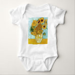 Camiseta Van Gogh Ainda Vase com Doze Girassóis<br><div class="desc">Doze girassóis num vaso,  pintados por Vincent van Gogh.</div>