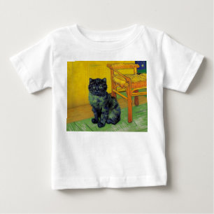 Camiseta Van Gogh Black Cat