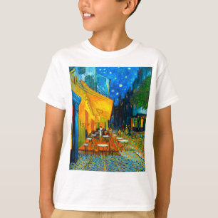 Camiseta Van Gogh Café Terrace à Noite