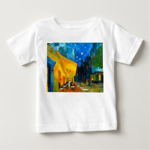 Camiseta Van Gogh Café Terrace à Noite