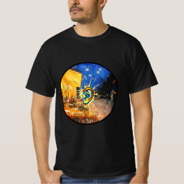 Camiseta Van Gogh Café Terrace Pop Art Orelha Surrealismo 