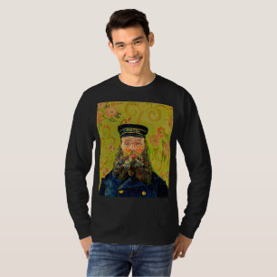Camiseta Van Gogh O Carteiro Joseph Roulin Manga Longa