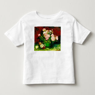 Camiseta Van Gogh Peonies e Rosas